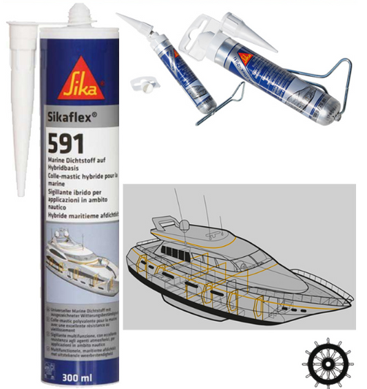 SIKAFLEX® - 591 MULTIUSO INTERNI ED ESTERNI 300 ml