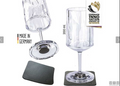 Set 2 Calici Magnetici da Vino in Plastica COD 5802640