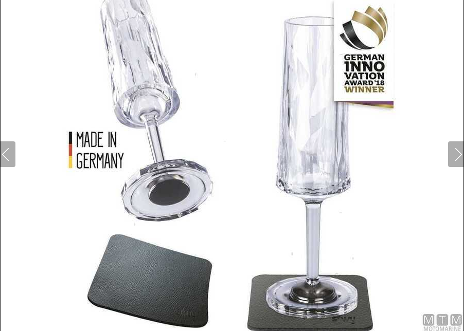 Set 2 Calici Magnetici da Champagne in Plastica COD 5802641