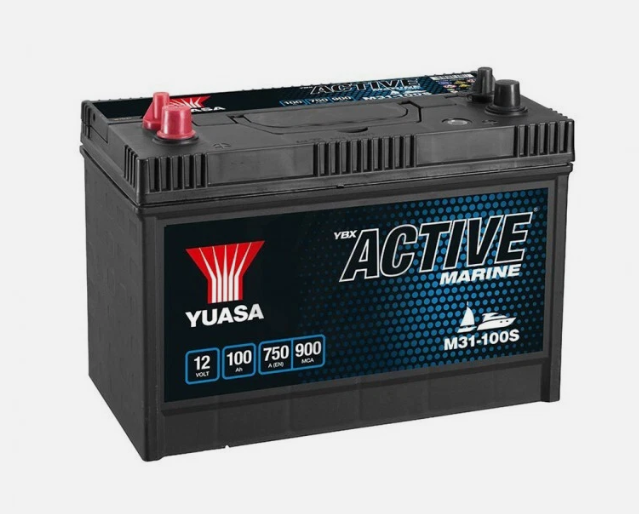 Batteria YUASA AVVIAMENTO e SERVIZI 100AH
