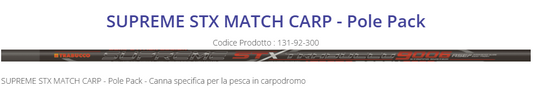 SUPREME STX MATCH CARP - Pole Pack