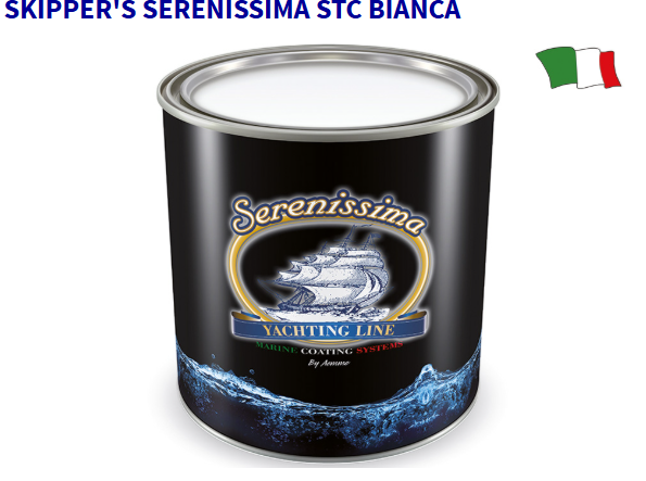 SKIPPER'S SERENISSIMA STC BIANCA ANTIVEGETATIVA AUTOLEVIGANTE 2.5 Lt.