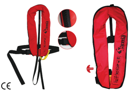 GIUBBOTTO AUTOGONFIABILE 170 N AD ATTIVAZIONE AUTOMATICA