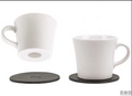 Set 2 Tazzine da Caffè Magnetiche in Porcellana COD 5802650