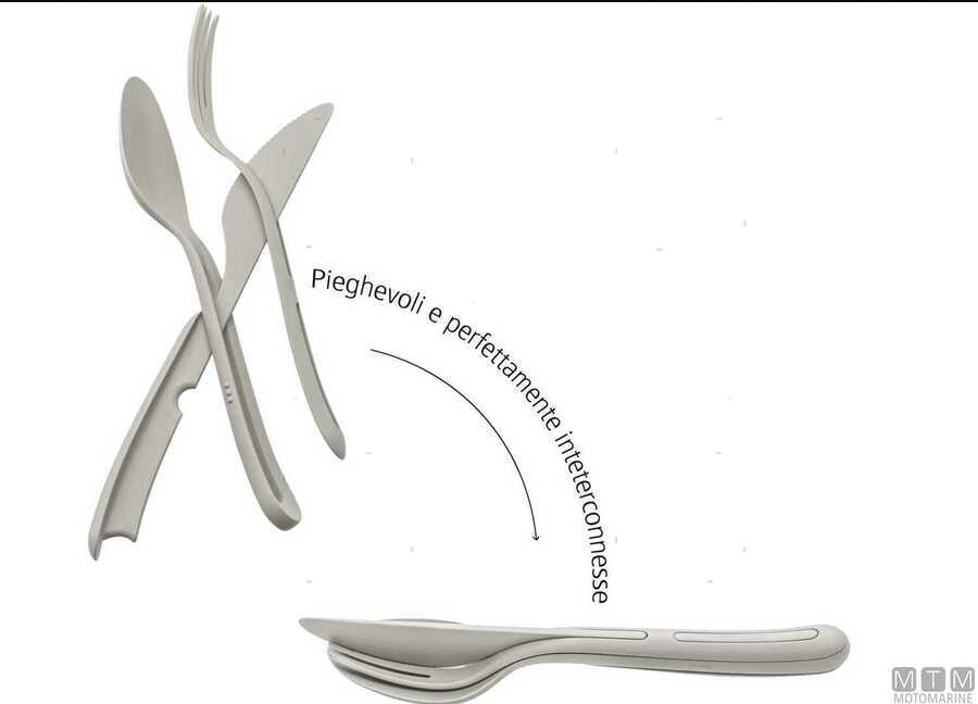 Set Posate Tricky TO-GO in Plastica COD 5802632